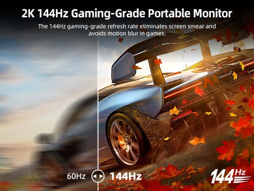 UGame K118 18" 2K 144Hz Portable Monitor Gaming Monitor Screen For PS6 PS5 Handy - Picture 19 of 22