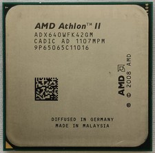 AMD Athlon II X4 640 Quad Core Processor 3.0 GHz, Socket AM2 /AM3, 95Watt CPU
