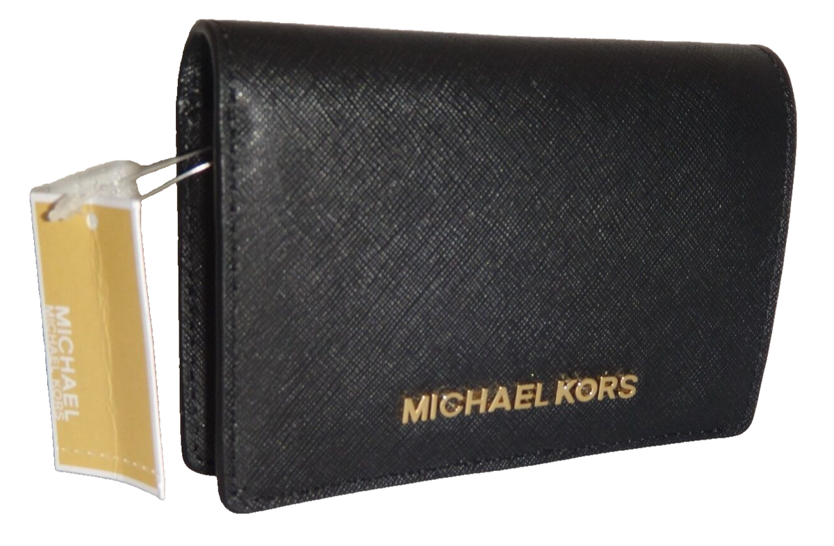 Kors Jet Set Michael Kors Logo Slim Wallet MICHAEL KORS