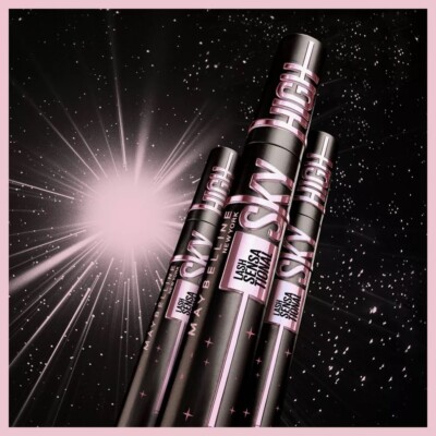 MAYBELLINE Wimpern sensationelle himmelhohe kosmische schwarze Mascara NEU TIKOK TRENDING