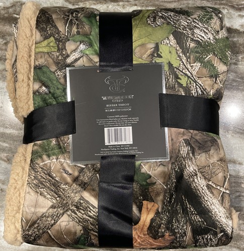TrueTimber Camo Berber Throw Size 50x60 - Picture 2 of 2