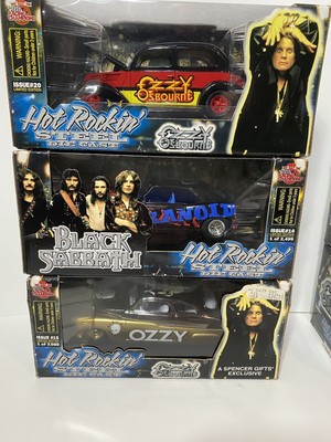 Black Sabbath / Ozzy Osbourne (6)Hot Rockin Steel 1:24 die-cast  