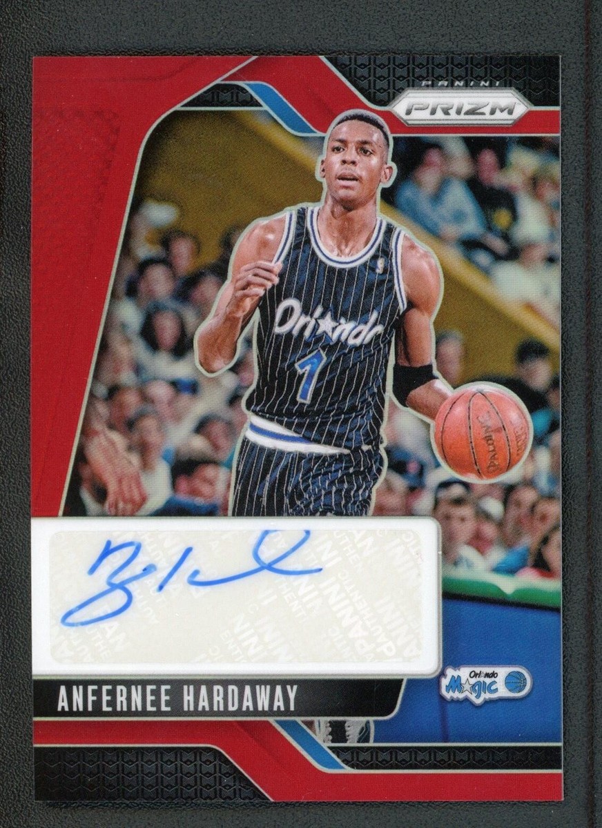 2024-25 Panini Prizm - Signatures Anfernee Hardaway #SIG-AHM Red
