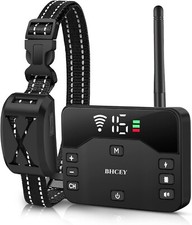Wireless Dog Fence, 2023 Electric Wireless Fence Training Collar with Remote 2-I