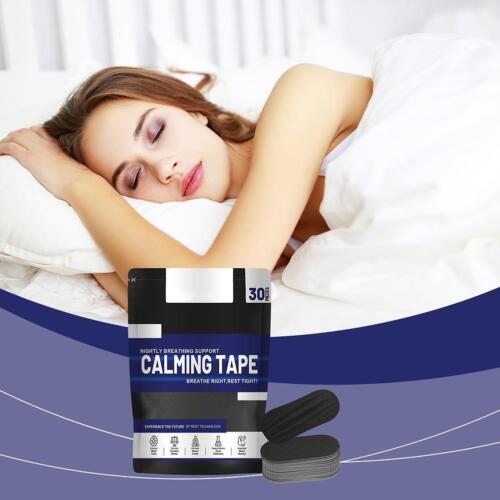 1 Pack Hypoallergenic Mouth Tape + Nasal Strip For Snoring Breathing B4V8