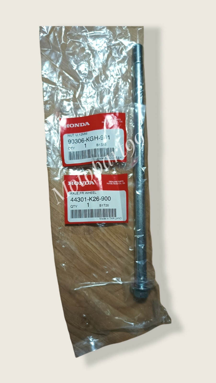 HONDA AXLES FRONT WHEEL WITH NUT GROM 125 MSX 201322 GENUINE PARTS eBay