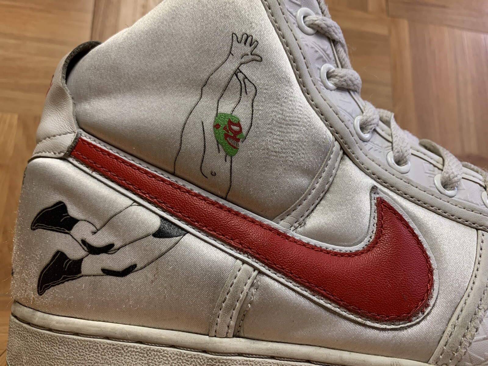 RARE🔥 Nike Vandal High Mexican Lucha Libre Luchador White Green Red 12  Misterio - Shopping.com