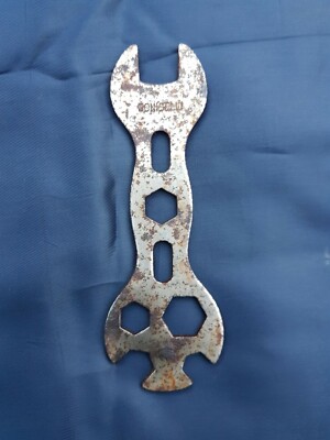 Chiave multifunzione bici epoca DONISELLI old bike wrench spanner bacchetta  | eBay