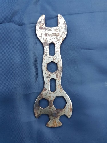Chiave multifunzione bici epoca DONISELLI old bike wrench spanner bacchetta  | eBay