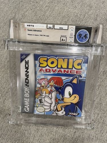 2006 GBA Nintendo Game Boy Advance Sonic the Hedgehog Genesis (USA) Sealed  Video Game - Made in Japan - Wata 9.0/A+ on Goldin Auctions