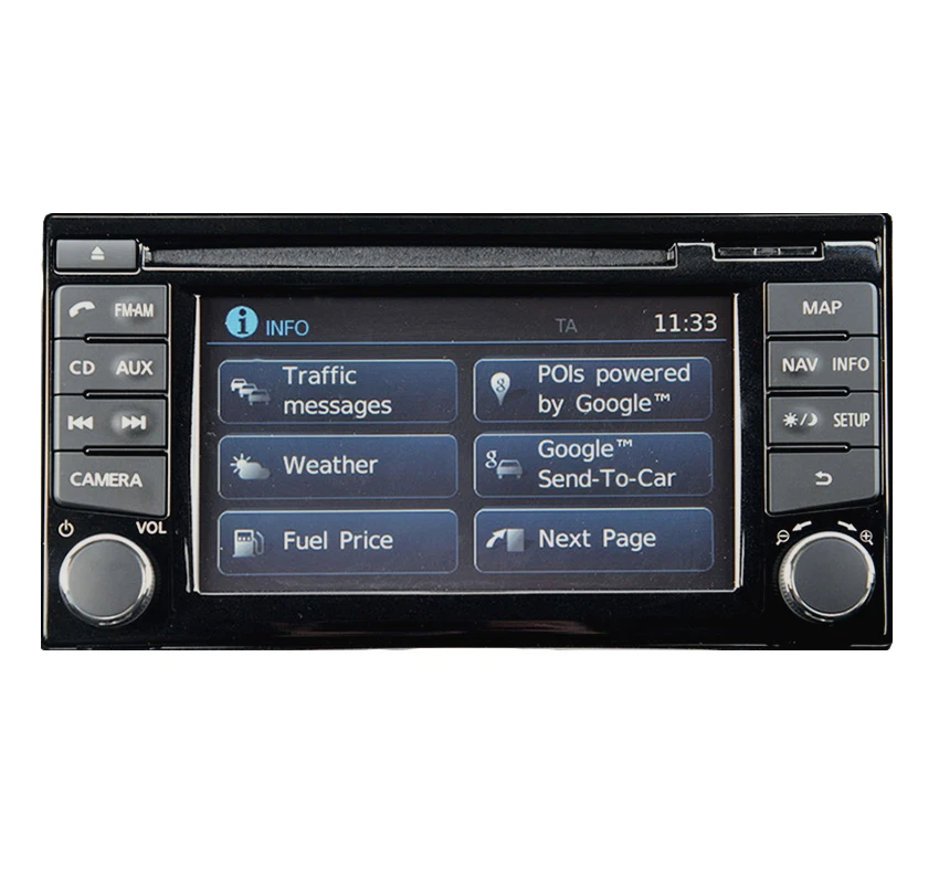 Nissan Micra Sat Nav car stereo radio LCN2 Connect CD player Bluetooth SD Card - Image 2 of 4