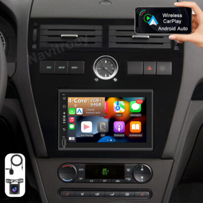 For 2006 2007-2009 Ford Fusion Apple Carplay Radio Android 15 GPS NAVI + Camera