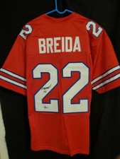 Matt Breida Buffalo Bills Autographed Jersey with Beckett Hologram COA