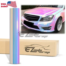 Neo Chrome Holographic Car Vinyl Wrap Sticker Decal Air Release Sheet Film DIY