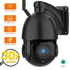 4K 8MP HD PTZ Camera WIFI POE Camera Outdoor AI Human Tracking CCTV Surveillance