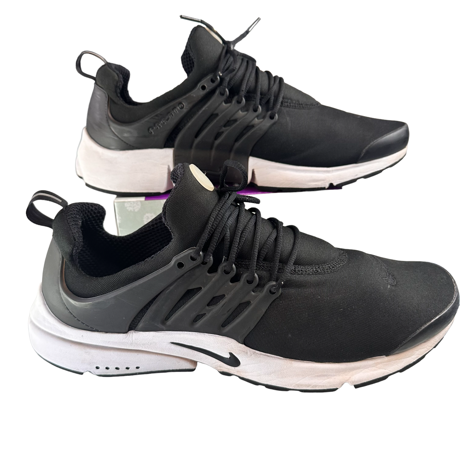 Halloween honing capsule Nike Air Presto Mens Size 14 Black White Running Shoes Sneakers 848187-009  | eBay