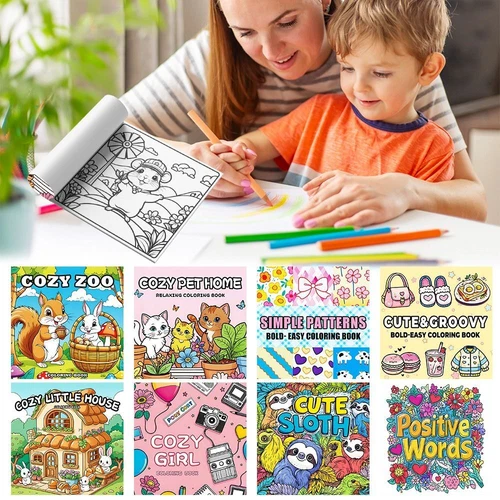 Karikatur Malbuch Pädagogisch Doodles Buch Graffiti-Malbuch  Geschenk zum Malen