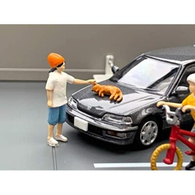 TOMYTEC Diocolle 64 1/64 # Car Snap 02b Car Wash HND CIVIC