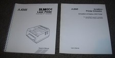 NEW Atari 520 1040 ST Mega Computer SLM 804 Printer Owner's User Manual C033517