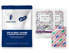 Fresh & Fresh (210 Packet) 500 CC Premium Oxygen Absorbers-(2 Bag of 105 Packet)