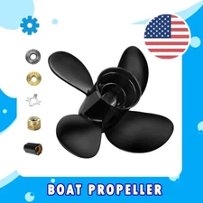 NEW ! 10.3 x 13 BOAT PROPELLER 30-60HP 13 Tooth For Mercury Engine 4 Blade