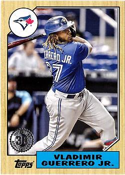 Vladimir Guerrero Jr. 2022 Topps - 1987 Topps (Series One) - Toronto Blue Jays - Picture 1 of 2