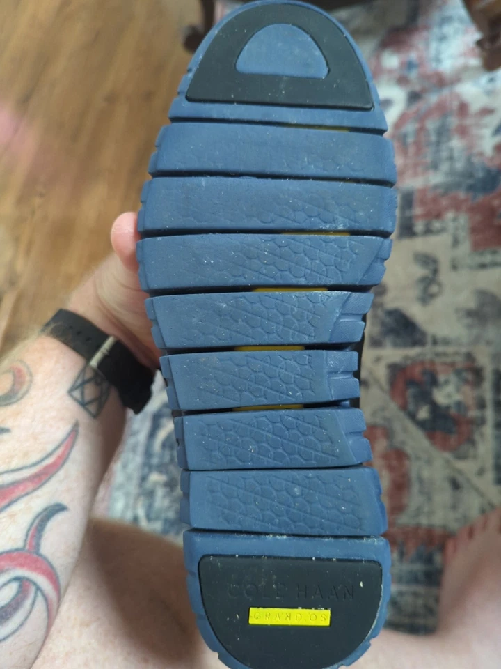 Bota Alta Cole Haan ZeroGrand Resistente al Agua - Azul, Talla 11.5 Ancho Foto 4 de 4