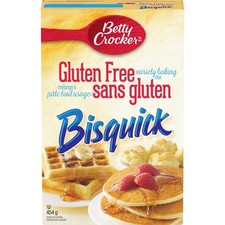 Betty Crocker Bisquick Gluten Free Variety Baking Mix, for Pancakes, Waffles, Bi