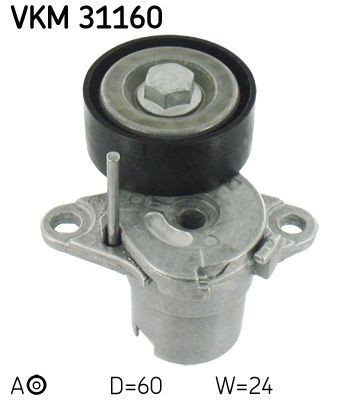 V-Ribbed Belt Tensioner SKF VKM 31160 Fits Audi Cupra Seat Skoda VW A1 A3