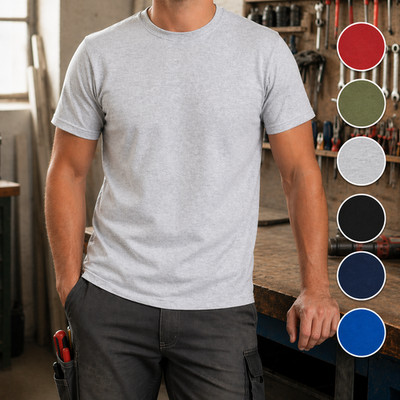Fruit of the Loom robustes Premium T-Shirt, Arbeitskleidung, div.Größen & Farben