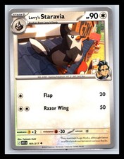 Larry’s Staravia 169/217 Ascended Heroes Non Holo Pokemon Card English LP