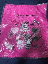 My Melody Kuromi Pink Tote Bag Sanrio 30th Anniversary Collaboration