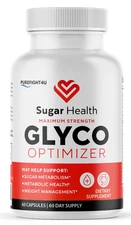 Sugar Health Glyco Optimizer Blood Health Support Supplement - 60 Capsules