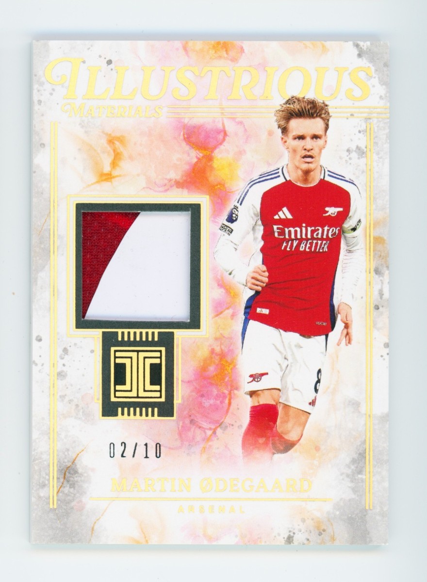 アーセナル ØDEGAARD新品 Mサイズ フルパッチ 2024-25 Martin Odegaard Panini Impeccable Gold Arsenal