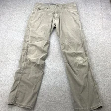 Kuhl Revolvr Pants Mens 32x32 Khaki Stretch Outdoor Hiking Casual Straight Leg