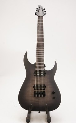 Schecter KM-7 MK-III Keith Merrow Legacy Electric Guitar Transparent Black Burs