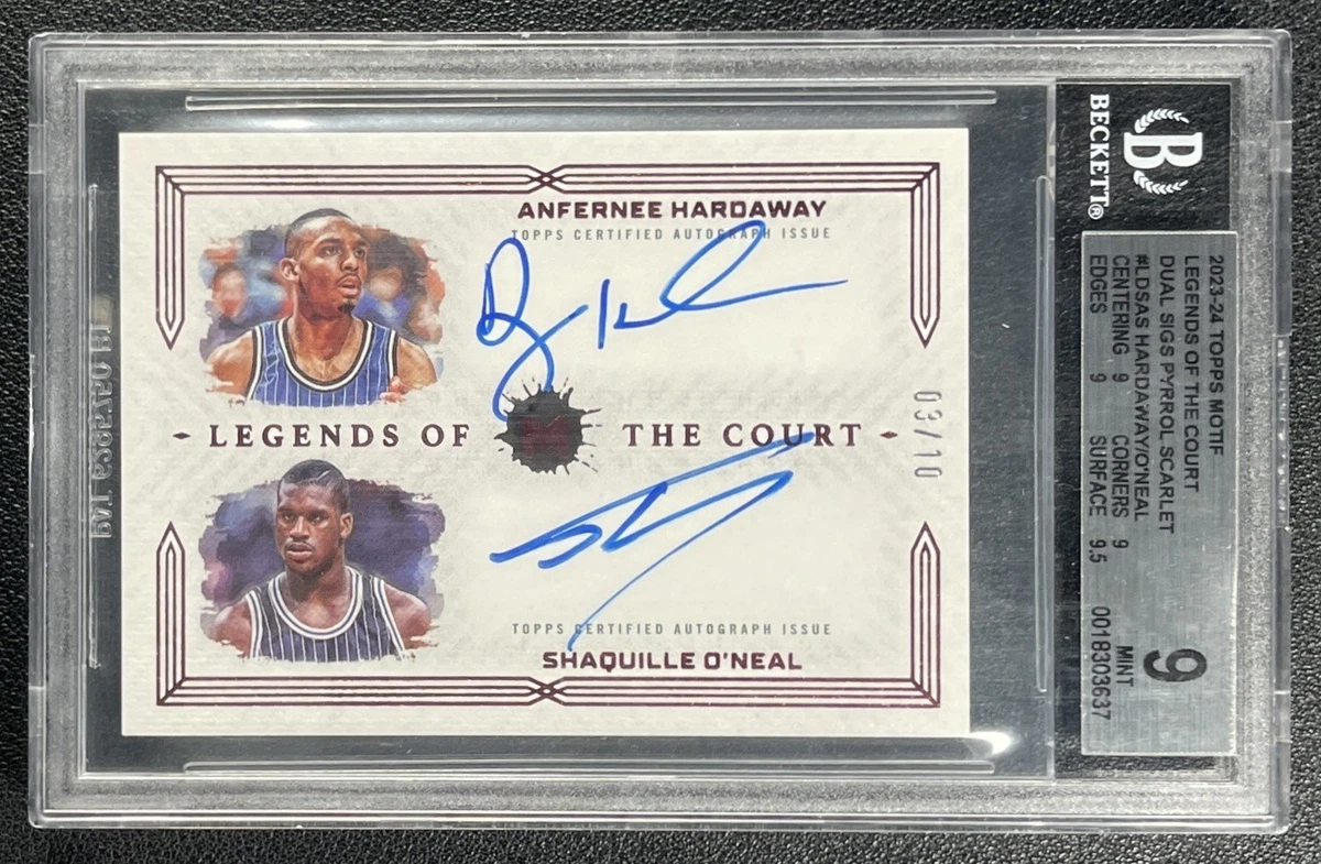 Anfernee Hardaway Basketball Autographed Sports Trading Cards for 