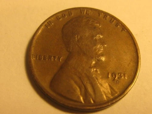 1931-S Lincoln Cents /  fine