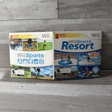 Wii Sports and Wii Sports Resort 2 in 1 Combo Disc - Paper Sleeve Only No Game