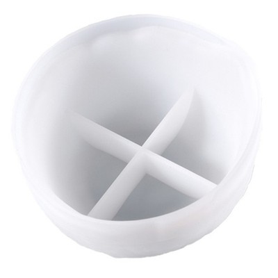 DIY Crystal Epoxy Mold for Creative Irregular Fruit Nut Storage Bowl Silicone Mo