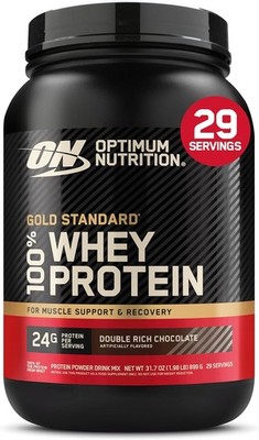 Optimum Nutrition Gold Standard 100% Whey Protein Powder, Double Rich Chocolate 