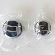 1Pair Oil Filler Cap Retrofit Coolant Expansion Tank Lid 420103485B Fits Audi R8