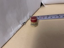 VTG Red/White plastic thimble labeled State I...