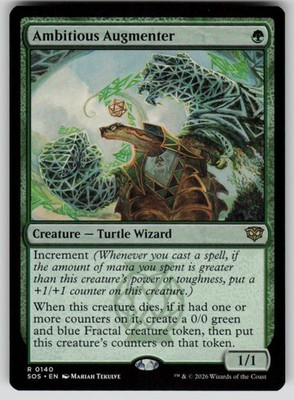 Ambitious Augmenter Rare Secrets of Strixhaven 140 MTG Near Mint 2026