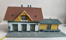 Faller H0 110097 Bahnhof Blumenfeld- fertig gebaut mit Beleuchtung