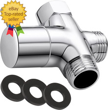 G1/2" Shower Head Diverter Valve Solid Brass Shower Arm Diverter Valve