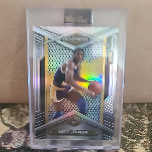 🔥2024 Wild Card Just A Hits Basketball Magic Johnson 17/50