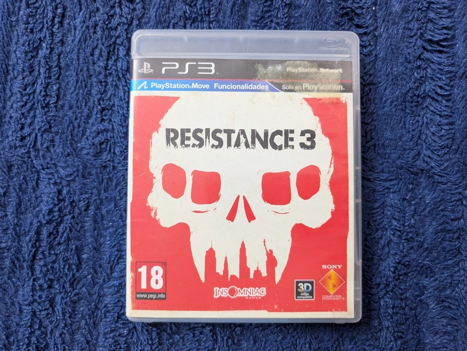 SET DE 3 JUEGOS DE LA PLAY STATION 3 , RESISTANCE  1 , 2 , 3  ,  PS3, foto 1 de 3