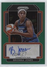 2022 Panini Prizm WNBA Signatures Green Prizm Brionna Jones #SG-BJN Auto 5w0