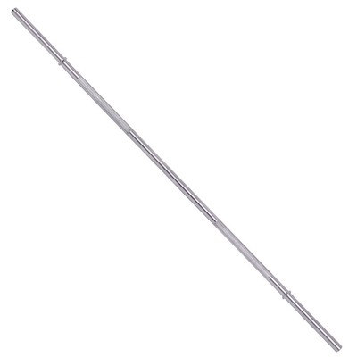 Standard Weightlifting Barbell，Chrome Plated Solid Steel Bar, 5FT,300LB Capacity